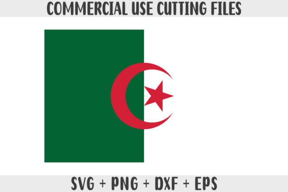 Download Algeria Flag SVG Original Colors - Svg Collection
