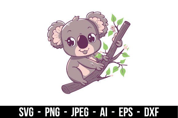 Download Adorable Koala SVG - Svg Collection
