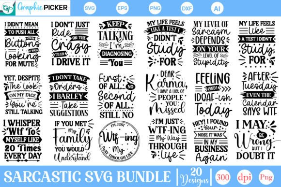 Download Sarcastic SVG Bundle, Funny SVG Bundle - Svg Collection