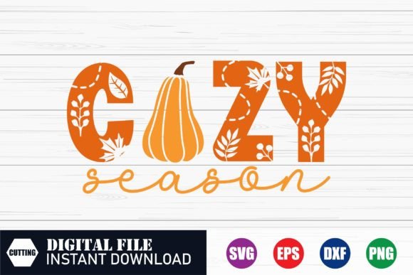 Download Cozy Season, Fall Svg, Pumpkin Vector - Svg Collection