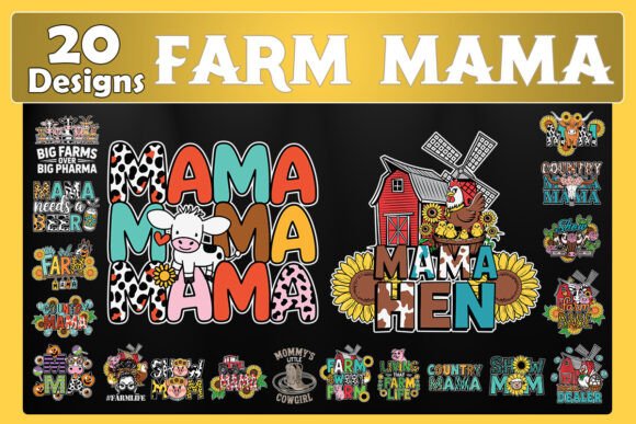 Download Farm Mama SVG Bundle - Svg Collection