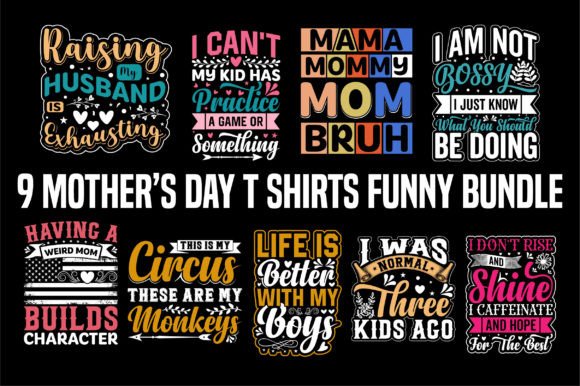 Download Mother’s Day T Shirts Funny SVG Bundle - Svg Collection