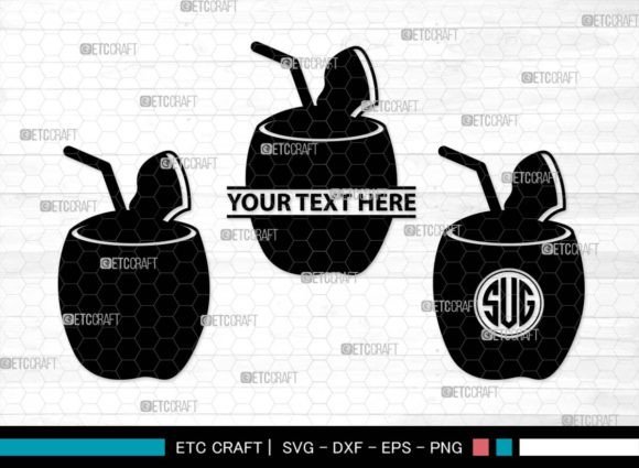 Download Coconut SVG Monogram, Summer Drink Svg - Svg Collection