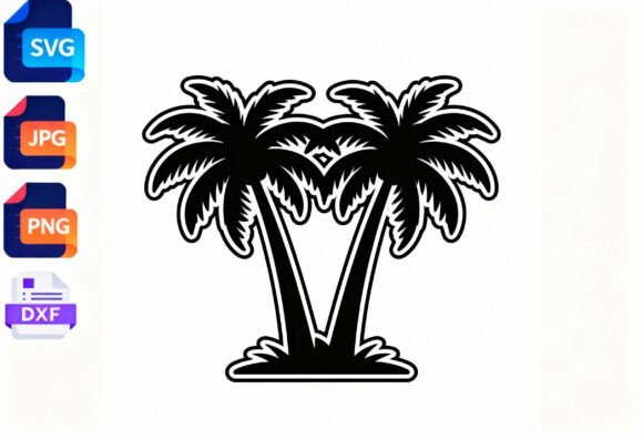 Download Palm Tree SVG Tropical Vacation Clipart - Svg Collection