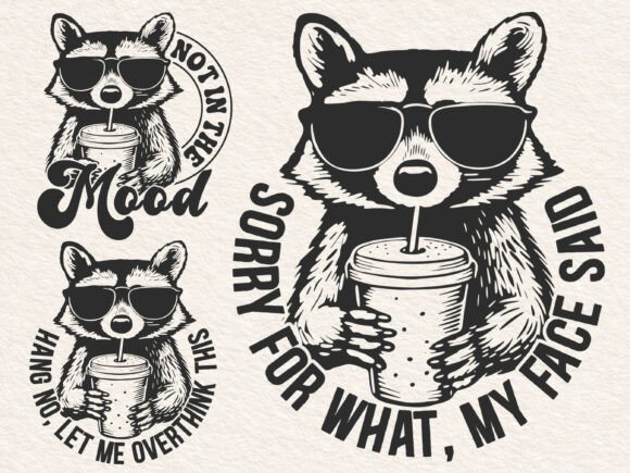 Download Funny Racoon Svg, Sarcastic Saying Svg - Svg Collection