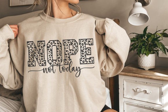 Download Nope Not Today SVG, Funny SVG, Sarcastic - Svg Collection